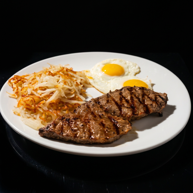 Steak & Eggs.